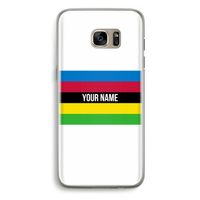 WK Wielrennen: Samsung Galaxy S7 Edge Transparant Hoesje