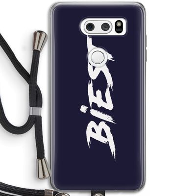 Biest: LG V30 Transparant Hoesje met koord