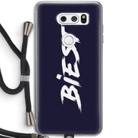 Biest: LG V30 Transparant Hoesje met koord