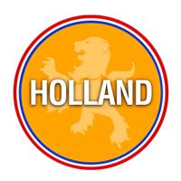 Bierviltjes Holland oranje thema print 25 stuks - EK/ WK oranje versiering