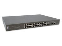 LevelOne GTP-2871 netwerk-switch Managed L3 Gigabit Ethernet (10/100/1000) Power over Ethernet (PoE) Grijs