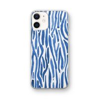 Blauwe nerven: iPhone 12 mini Transparant Hoesje
