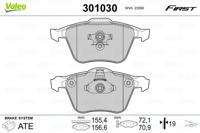 Valeo Remblokset 301030