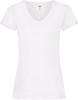 Fruit Of The Loom F271N Ladies´ Valueweight V Neck T - White - XS