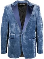 Philipp Plein blazer Lord Fit à simple boutonnage - Bleu