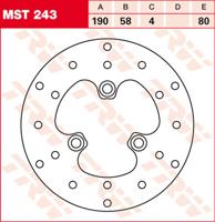 TRW Remschijf, remschijven voor de moto, MST243
