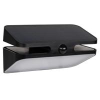 LED&apos;s Light Deco Solar buitenlamp - 600lm 2700K - Zwart - IP54 - Sensor