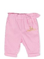 Moschino Kids pantalon à motif Teddy Bear - Rose - thumbnail