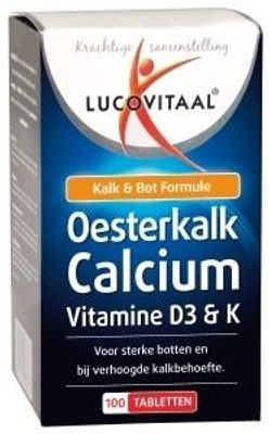 Oesterkalk calcium tabletten