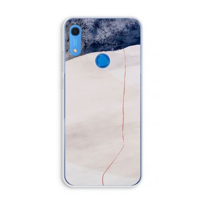 Stone White: Huawei Y6s Transparant Hoesje