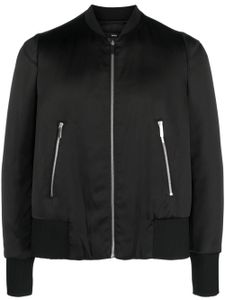 SAPIO veste bomber à fini satiné - Noir