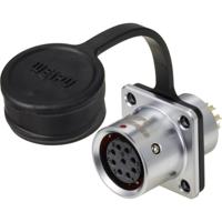 Weipu SF1213/S9 Ronde connector Koppeling, recht Totaal aantal polen: 9 Serie (ronde connectoren): SF12 1 stuk(s)