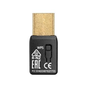 Edimax Wireless AC1200 Dual-Band MU-MIMO USB 3.0 Adapter Wi-Fi Zwart | 1 stuks - EW-7822UTC EW-7822UTC