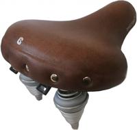 Selle Comfort comfort zadel retro xl zonder strop memory foam bruin