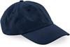 Beechfield CB652N Organic Cotton 6 Panel Dad Cap - Navy - One Size