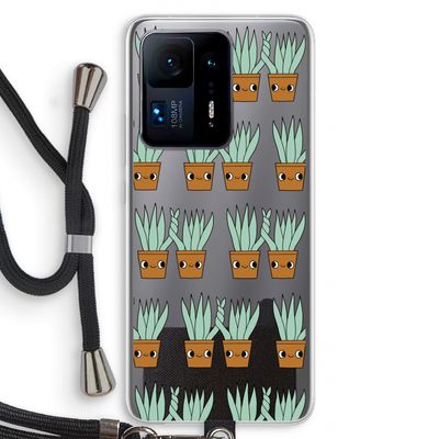 Sansevieria: Xiaomi Mi Mix 4 Transparant Hoesje met koord