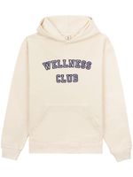 Sporty & Rich hoodie Wellness Club en coton - Tons neutres - thumbnail