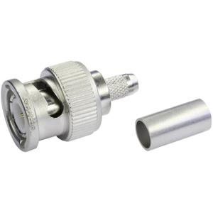 Telegärtner 100023316 100023316 BNC-connector Stekker, recht 50 Ω 1 stuk(s)