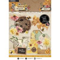 Studio Light • sweet bee memories die-cut paper pad paper elements