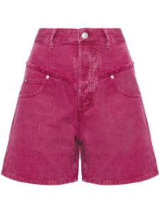 ISABEL MARANT short en jean Oreta - Rose