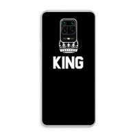 King zwart: Xiaomi Redmi Note 10 Lite Transparant Hoesje King zwart: Xiaomi Redmi Note 10 Lite Transparant Hoesje