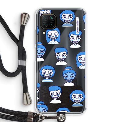 Gezichtjes: Huawei P40 Lite Transparant Hoesje met koord