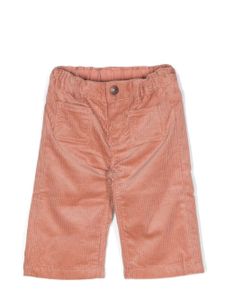 Bonpoint pantalon en velours côtelé à coupe ample - Rose