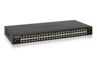 NETGEAR GS348 Unmanaged Gigabit Ethernet (10/100/1000) 1U Zwart - thumbnail