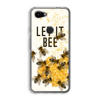 Let it bee: Google Pixel 3a Transparant Hoesje
