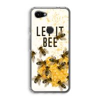 Let it bee: Google Pixel 3a Transparant Hoesje