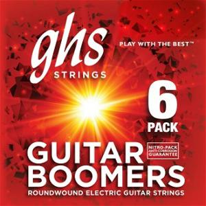 GHS GBM-5 snaar voor muziekinstrumenten Electrisch 6 stuk(s) Staal Gitaar