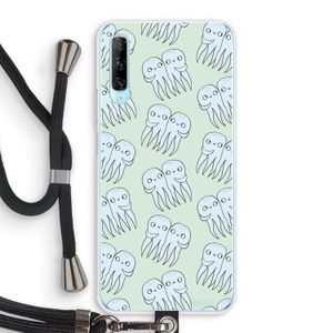 Octopussen: Huawei P Smart Pro Transparant Hoesje met koord