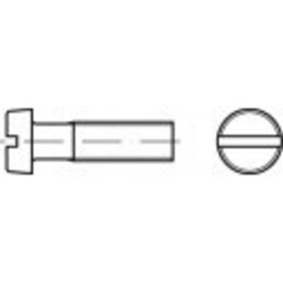TOOLCRAFT TO-5381184 Cilinderkopschroeven M3.5 50 mm Sleuf DIN 84 Staal Galvanisch verzinkt 200 stuk(s)