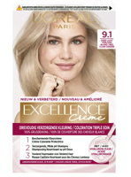 L'Oréal Paris Excellence Creme - 9.1 Zeer Licht Asblond