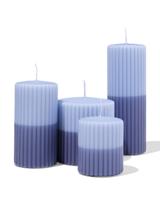HEMA Stompkaars rib blauw (blauw)