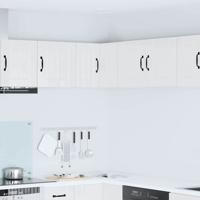 Keukenkast aan de muur met plank Hoogglans wit 57 x 57 x 40 cm Keukenkast aan de muur met plank Hoogglans wit 57 x 57 x 40 cm
