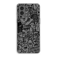 Vexx Black Mixtape: OnePlus Nord 2 5G Transparant Hoesje
