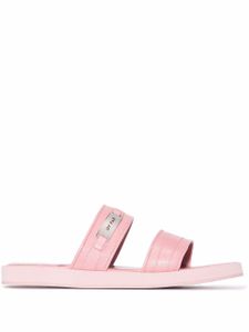 BY FAR sandales Easy en cuir - Rose