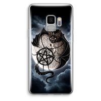 Volle maan: Samsung Galaxy S9 Transparant Hoesje