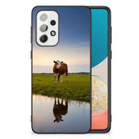 Samsung Galaxy A73 Dierenprint Telefoonhoesje Koe