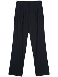 Fabiana Filippi pantalon de costume à coupe droite - Bleu