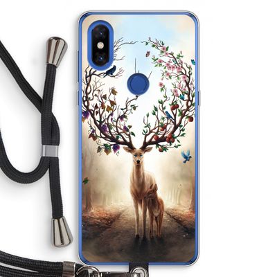 Seasons Change: Xiaomi Mi Mix 3 Transparant Hoesje met koord