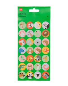 HEMA Stickervellen Dieren 19x10 - 2 Vel