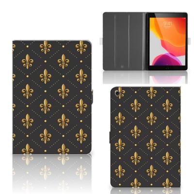 iPad 10.2 2019 | iPad 10.2 2020 | 10.2 2021 Tablet Hoes Franse Lelie iPad 10.2 2019 | iPad 10.2 2020 | 10.2 2021 Tablet Hoes Franse Lelie