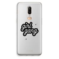 Girl Gang: OnePlus 6 Transparant Hoesje