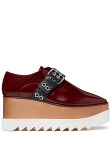 Stella McCartney derbies Elyse à boucle - Marron