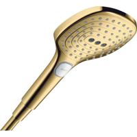 Hansgrohe Raindance select handdouche 12cm 3jet polished gold optic 26520990
