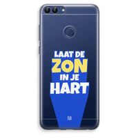 Laat de zon in je hart: Huawei P Smart (2018) Transparant Hoesje