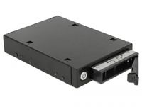 DeLOCK 3,5" Mobile Rack voor 1x 2,5" U.2 NVMe SSD of SATA/SAS HDD/SSD wisselframe - thumbnail