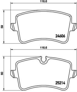 Remmenset, remschijf BREMBO, Remschijftype: Geperforeerd, Inbouwplaats: Achteras: , u.a. für Audi